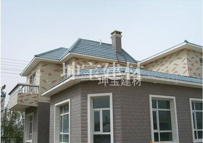 新型防腐屋面瓦合成樹脂瓦別墅洋樓